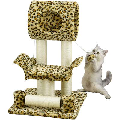 leopard print cat supplies