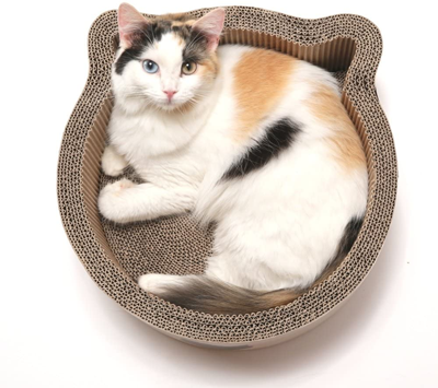 cat scratcher bed