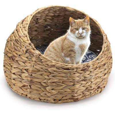 Rattan And Wicker Beds, Cat Trees, Scratching Posts, And Caves For Your ...