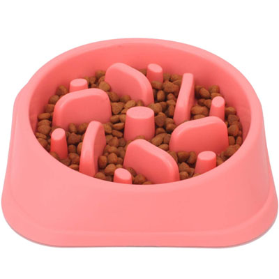 Dog Slow Feeder Bowl Non Slip Puzzle Bowl Anti-Gulping Pet Slower Food  Feeding Dishes Interactive Bloat Stop Dog Bowls Preventing Choking Healthy  Design Fun Feeder Slo Bowl - Slow Feeder Dog Bowl