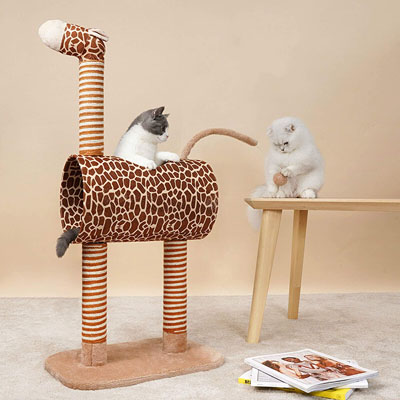 Animal Inspired Cat Trees, Scratching Posts, And Condos