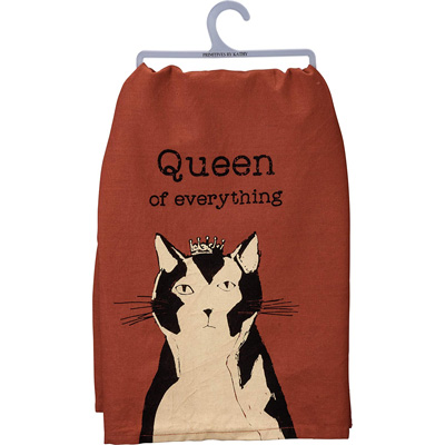 cat kitchen towels
