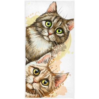 Bathroom Hand Towels For Cat Lovers! – Meow As Fluff