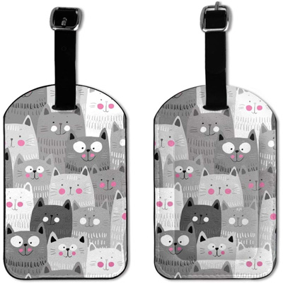 Cat Luggage Tags For Feline Fanatics Who Love To Travel – Meow As Fluff