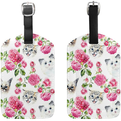 Cat Luggage Tags For Feline Fanatics Who Love To Travel – Meow As Fluff