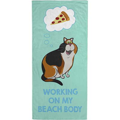 Cat Beach Towels