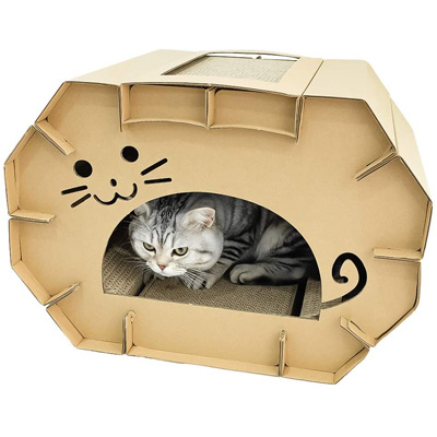 Cardboard Cat Houses