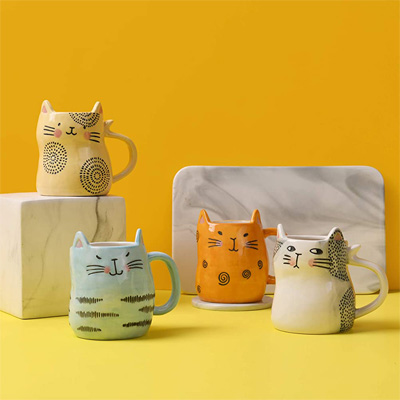 Sets Of Mugs For Cat Lovers