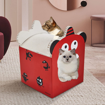 Cardboard Cat Houses