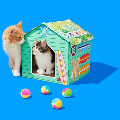 Cardboard Cat Houses