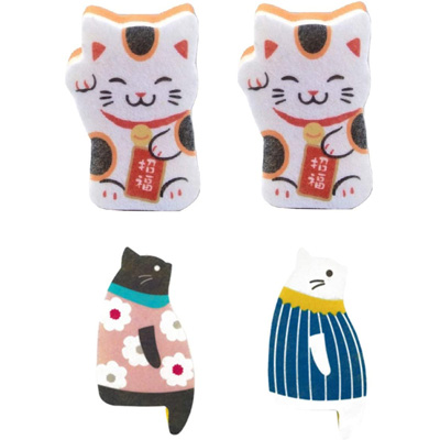 cat dish washing sponge