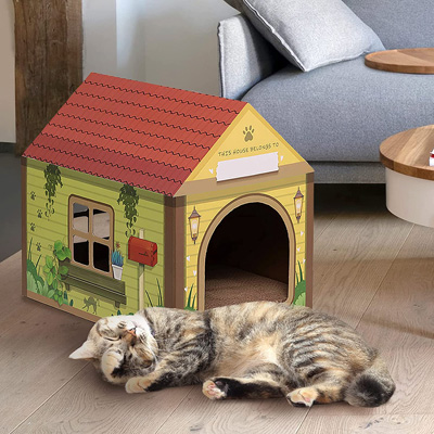 Cardboard Cat Houses