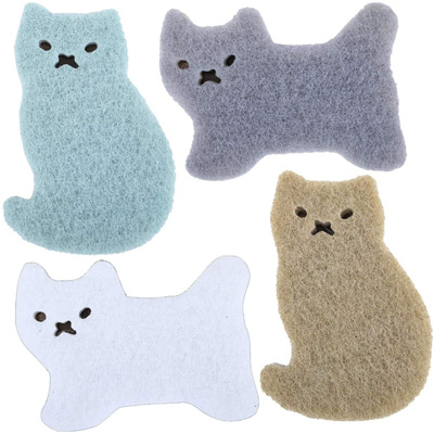 cat dish washing sponge