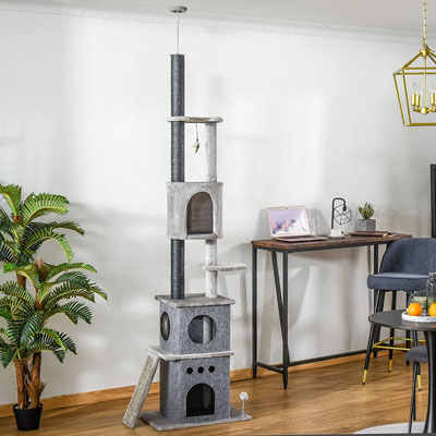 Floor To Ceiling Cat Trees And Scratching Posts