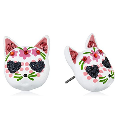unique cat earrings