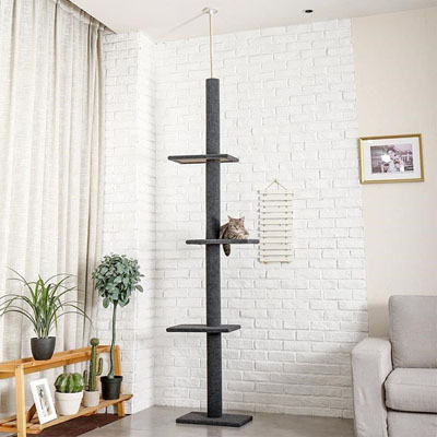 Floor To Ceiling Cat Trees And Scratching Posts