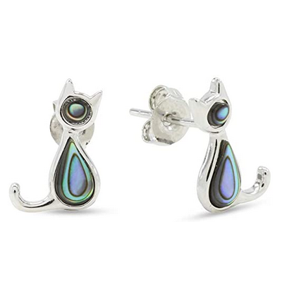 unique cat earrings