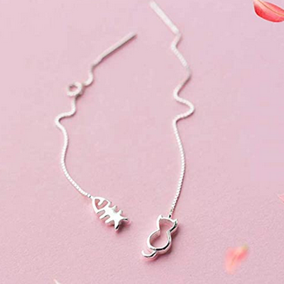 unique cat earrings