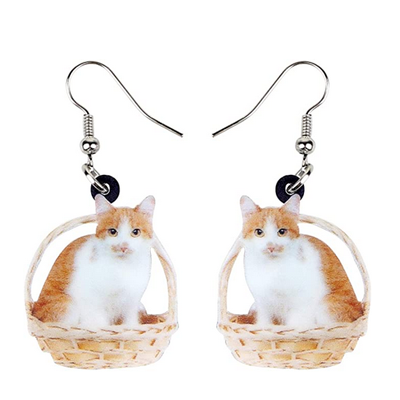 unique cat earrings