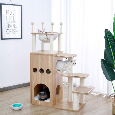 Modern And Stylish Cat Trees, Beds, Condos, And Caves