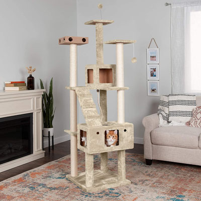 Floor To Ceiling Cat Trees And Scratching Posts