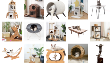 Modern And Stylish Cat Trees, Beds, Condos, And Caves feature