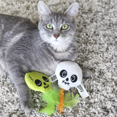 Halloween Cat Toys, Houses, And Scratchers