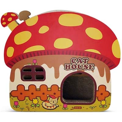 Quirky And Cool Cardboard Cat Houses