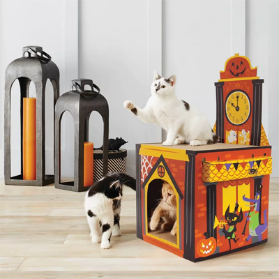 Halloween Cat Toys, Houses, And Scratchers