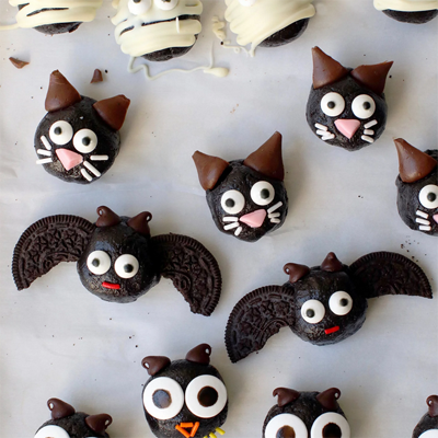 cat inspired halloween snacks and treats
