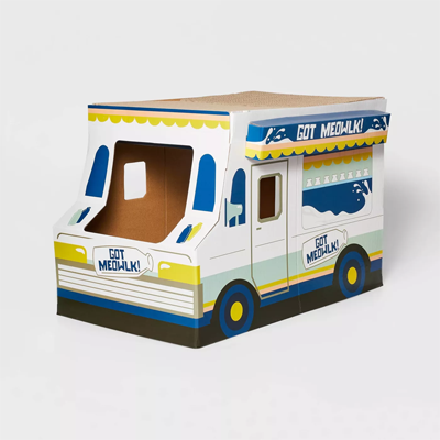 Quirky And Cool Cardboard Cat Houses