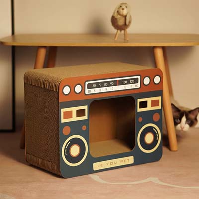 Quirky And Cool Cardboard Cat Houses