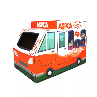 Quirky And Cool Cardboard Cat Houses