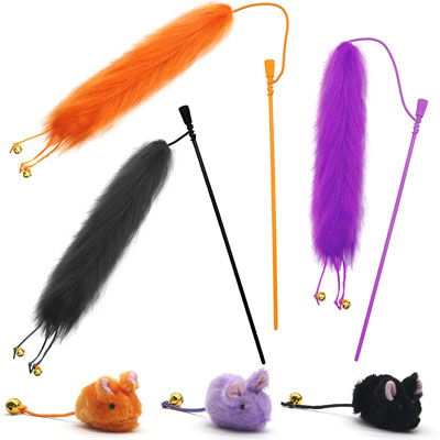 Halloween Cat Toys, Houses, And Scratchers