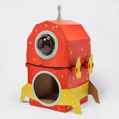 Quirky And Cool Cardboard Cat Houses