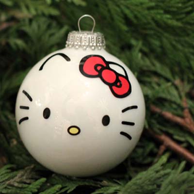 diy cat christmas ornmanents