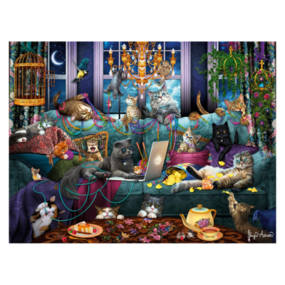 kitten and cat jigsaw puzzles