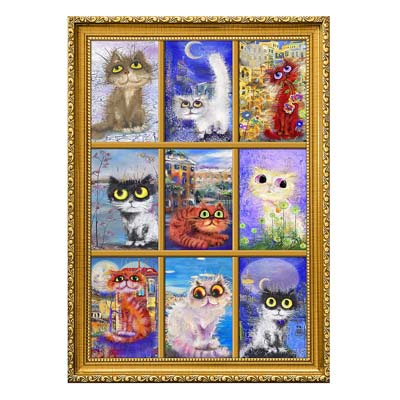 kitten and cat jigsaw puzzles