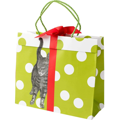 Cat Christmas Gift bag