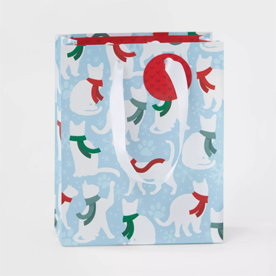 Cat Christmas Gift bag