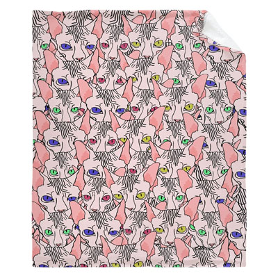 cat throw blanket