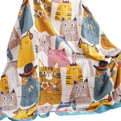 cat throw blanket