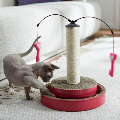 valentines day cat toys