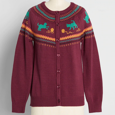 cat sweaters cardigans and vests for women
