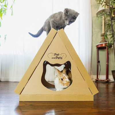 Cardboard Cat Houses
