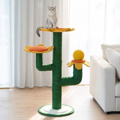 Cactus Scratching Posts And Cat Trees