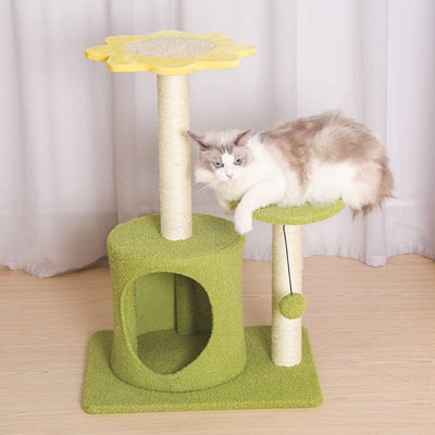 Flower Cat Trees And Scratching Posts
