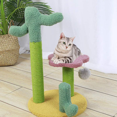 Flower Cat Trees And Scratching Posts