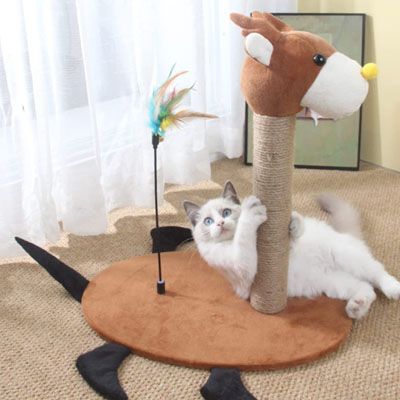 animal Scratching Posts And Cat Trees