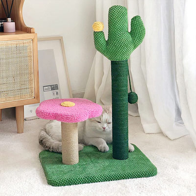 Flower Cat Trees And Scratching Posts